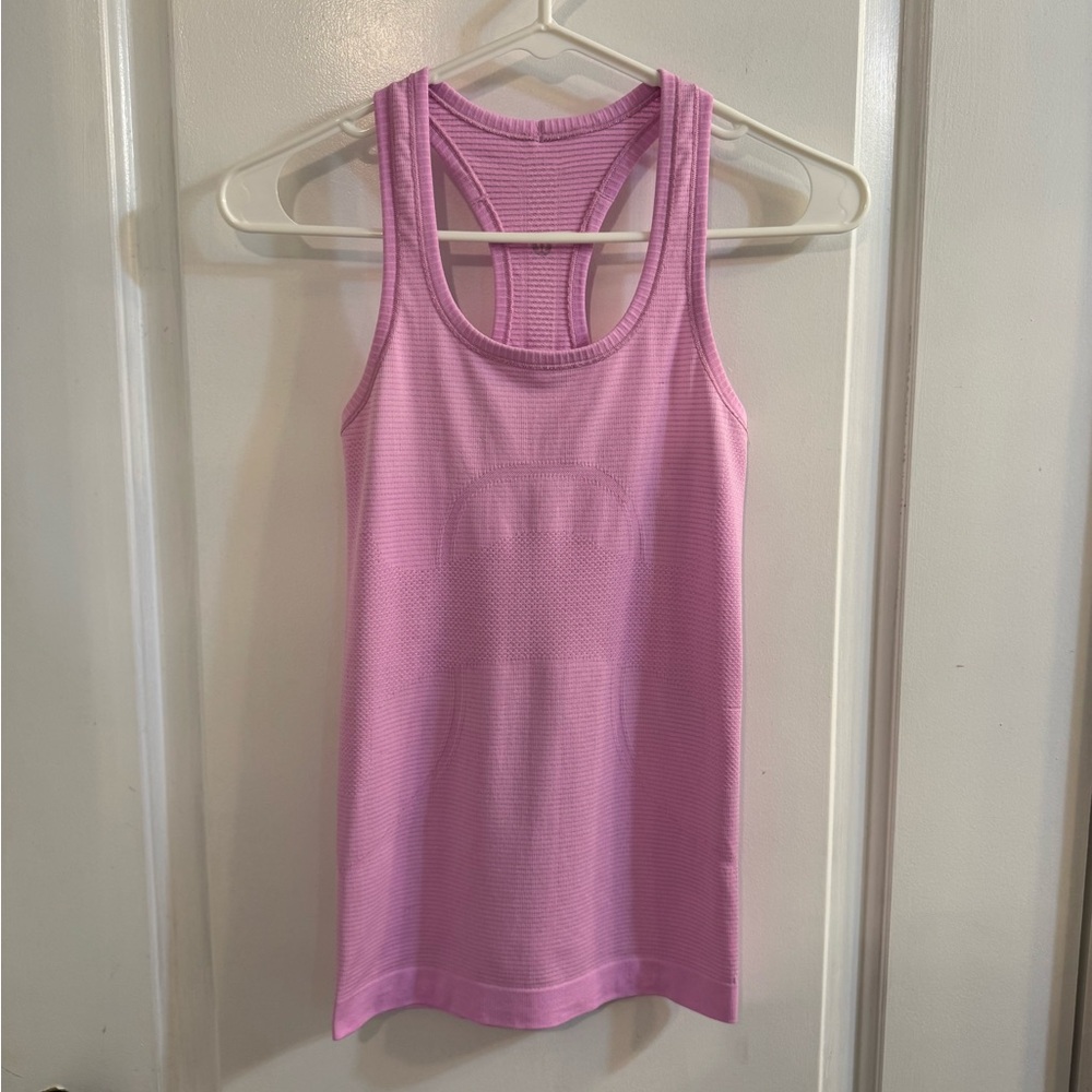 Lululemon Swiftly Tech Racerback Tank Top 2.0 *Race Length Dahlia Mauve Pink